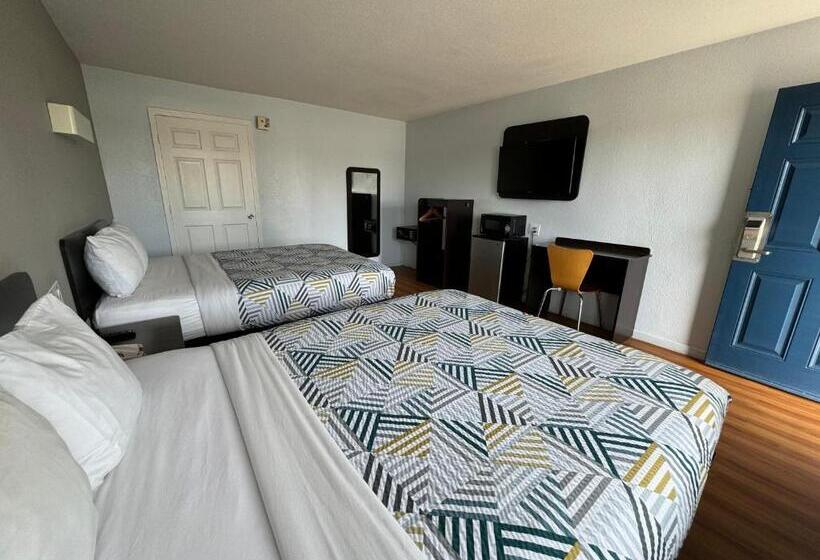 장애인을 위한 스탠다드 룸, Motel 6 Delano, Ca
