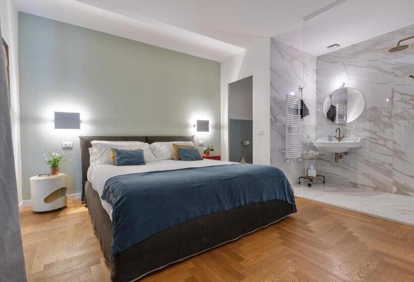 带大床的套房, Archè Design Rooms And Suites