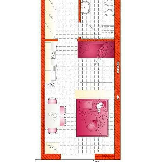 Standard studio with lake view, Residence Villa Al Lido