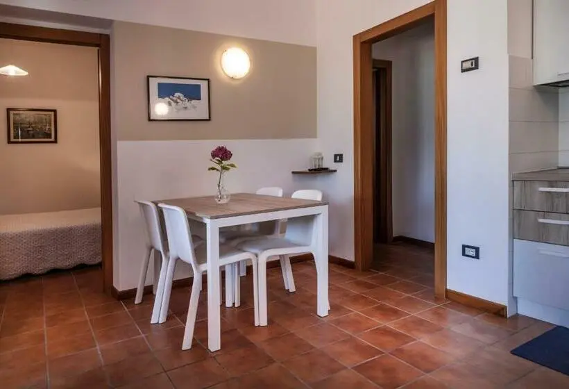 آپارتمان 1 خوابه با تراس, Residence Villa Al Lido