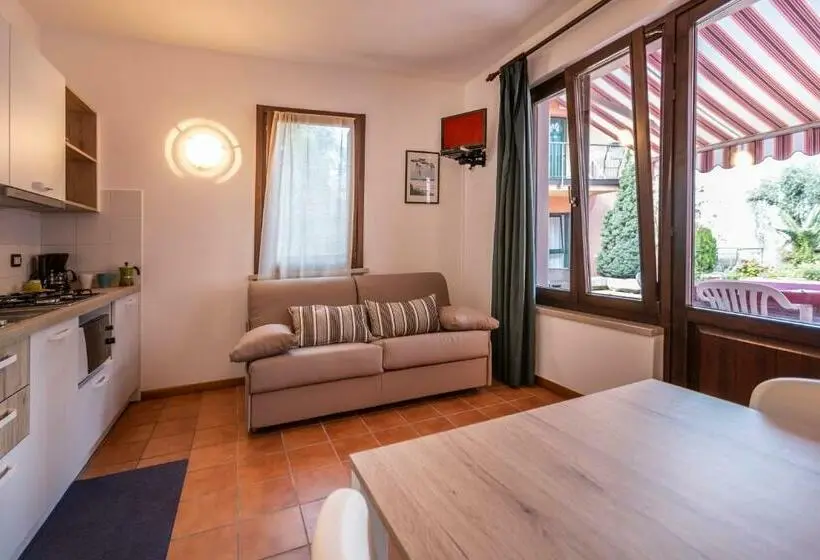 آپارتمان 1 خوابه با تراس, Residence Villa Al Lido