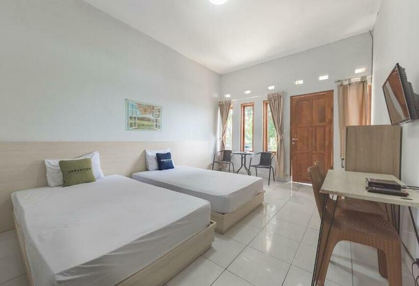 标准间, Urbanview Hotel D Pineapple Villa Ciater By Reddoorz