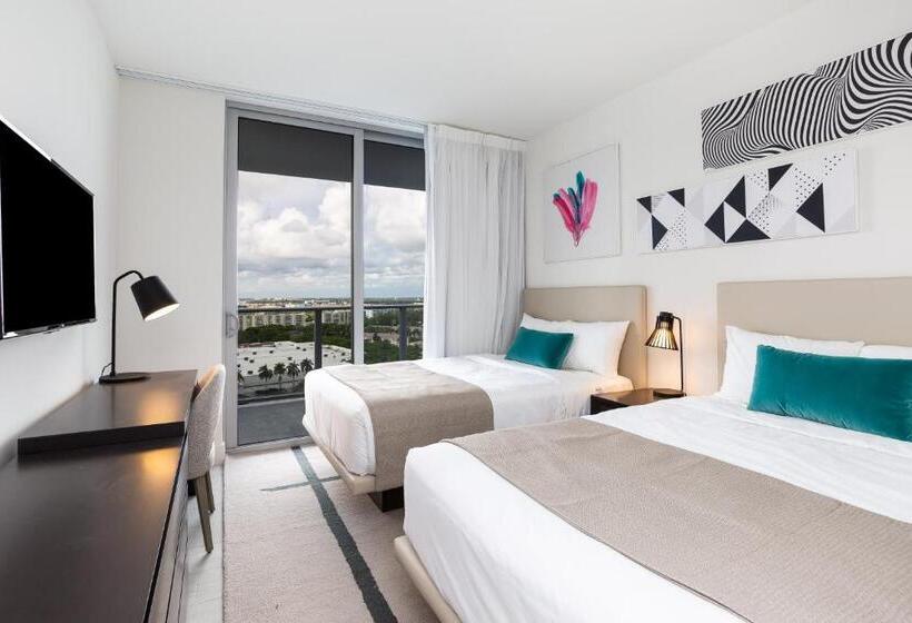 3침실 스위트, Hyde Beach House Hollywood Private Suites