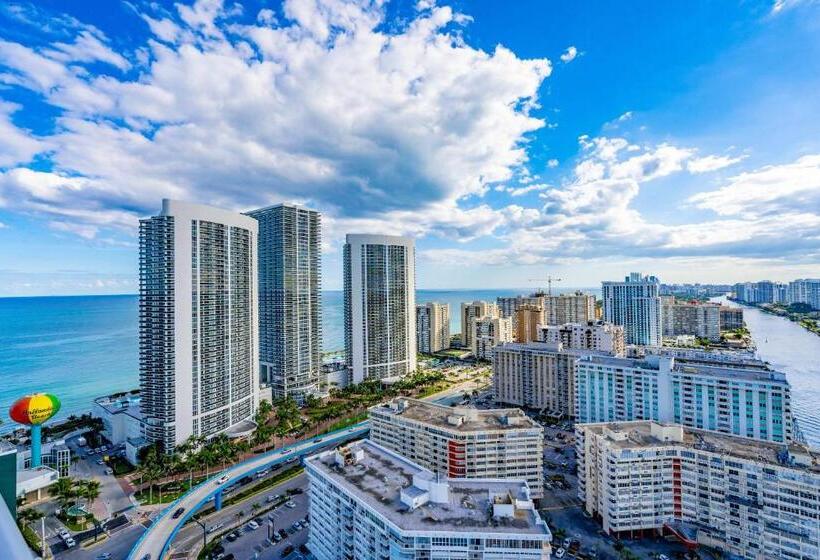 침실 2개 스위트, Hyde Beach House Hollywood Private Suites