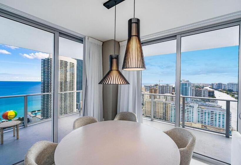 침실 2개 스위트, Hyde Beach House Hollywood Private Suites