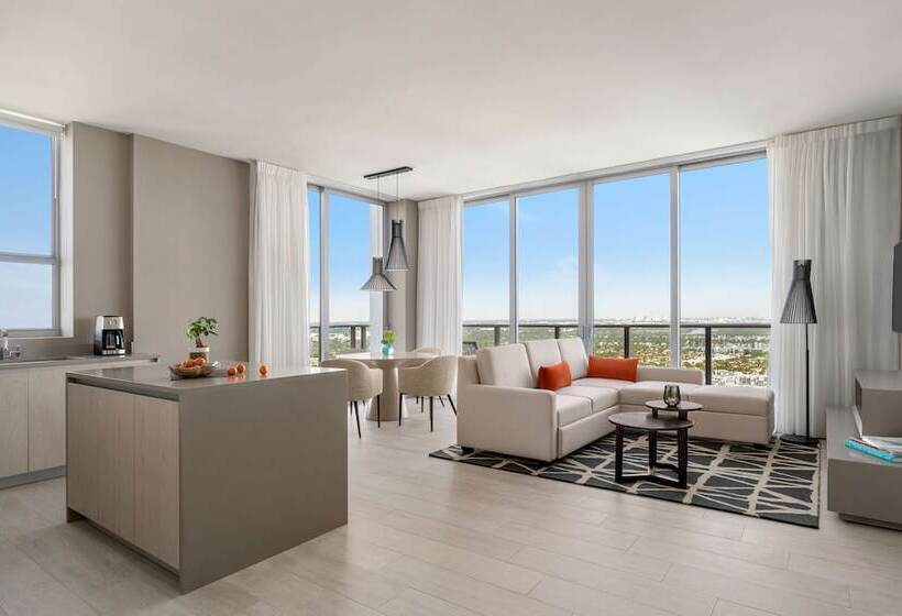 3침실 스위트, Hyde Beach House Hollywood Private Suites