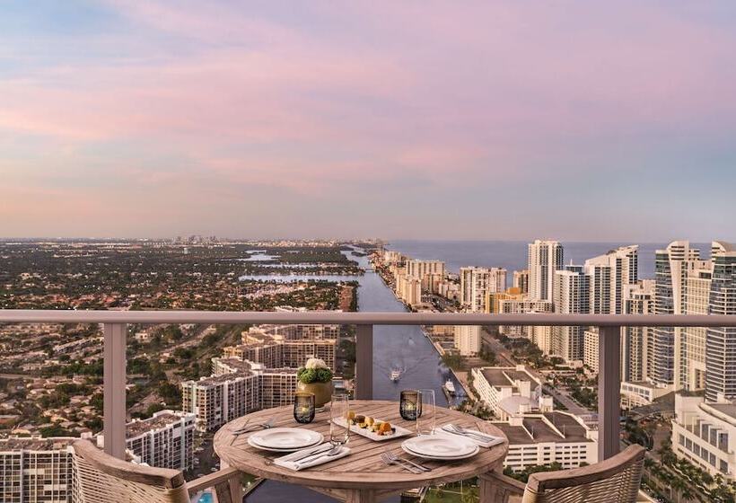 침실 2개 스위트, Hyde Beach House Hollywood Private Suites