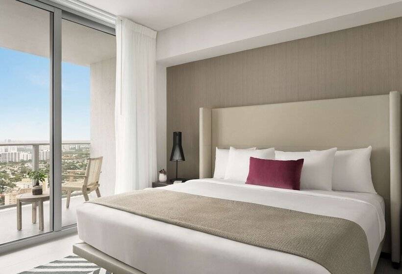 침실 2개 스위트, Hyde Beach House Hollywood Private Suites