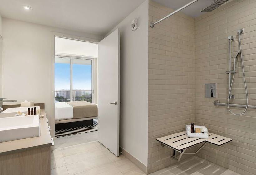 침실 2개 스위트, Hyde Beach House Hollywood Private Suites