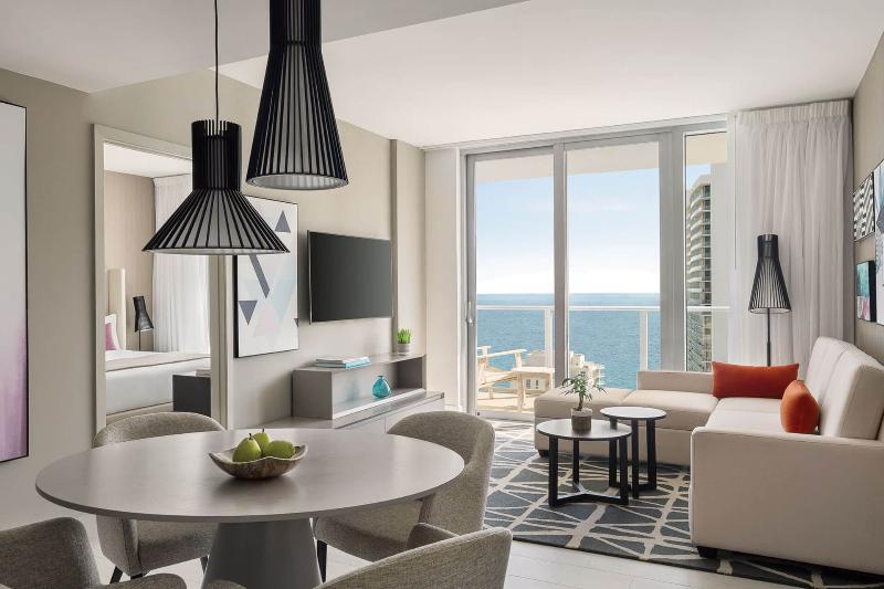 침실 2개 스위트, Hyde Beach House Hollywood Private Suites