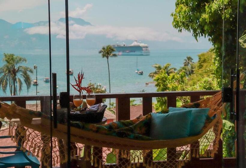 اتاق لوکس با بالکن و چشمانداز دریا, Pousada Bela Vista