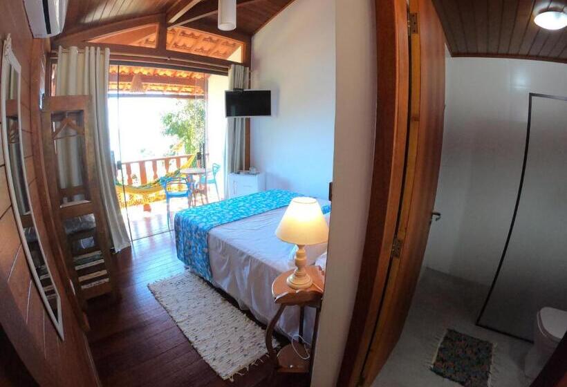 اتاق لوکس با بالکن و چشمانداز دریا, Pousada Bela Vista
