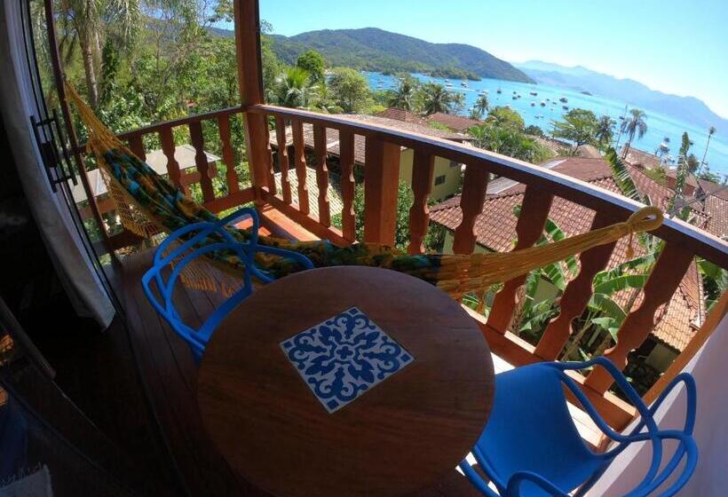 اتاق لوکس با بالکن و چشمانداز دریا, Pousada Bela Vista