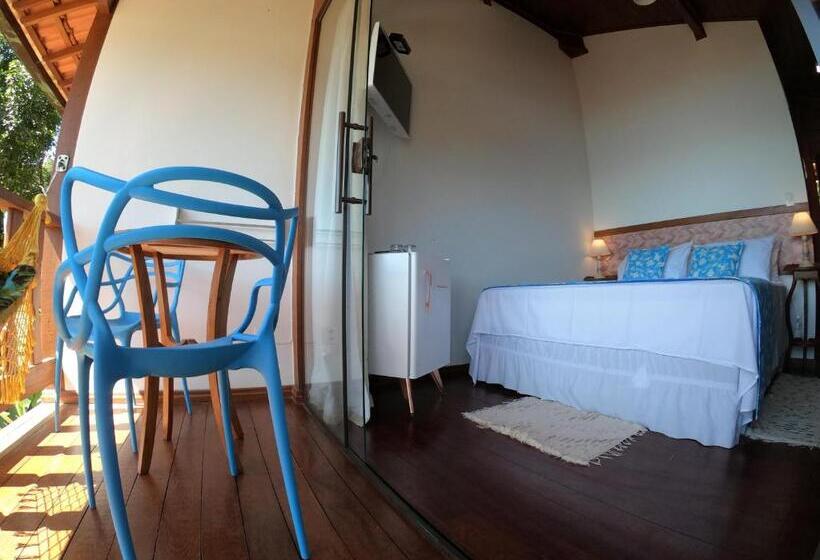 اتاق لوکس با بالکن و چشمانداز دریا, Pousada Bela Vista