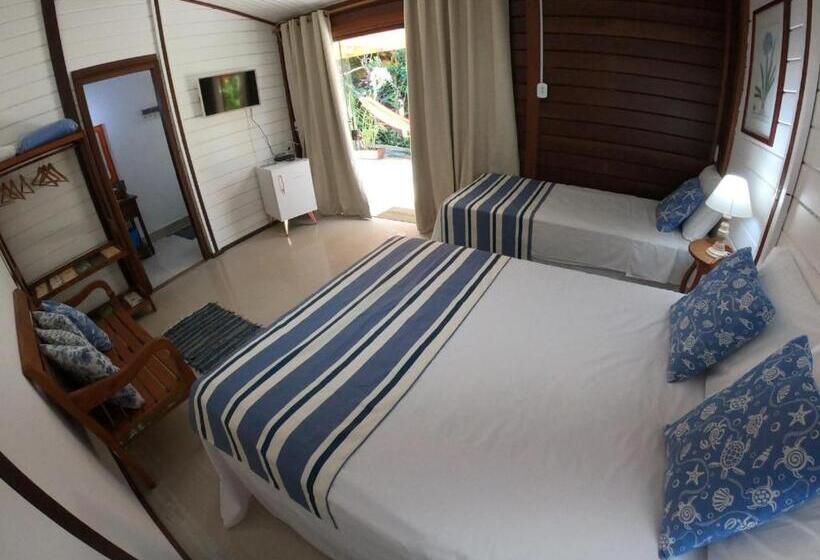 اتاق راحتی سه تخته, Pousada Bela Vista