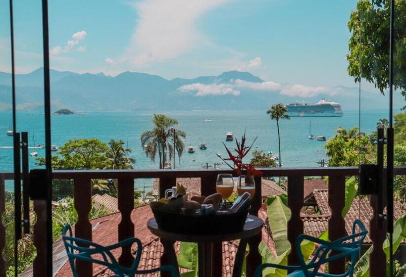 اتاق لوکس با بالکن و چشمانداز دریا, Pousada Bela Vista