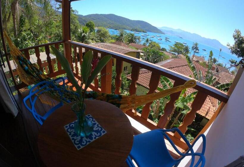 اتاق لوکس با بالکن و چشمانداز دریا, Pousada Bela Vista