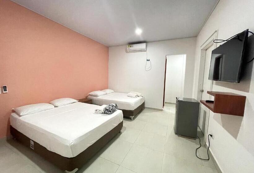 ４ベッドルームクラシックタイプ, Apartahotel Caribe Diez