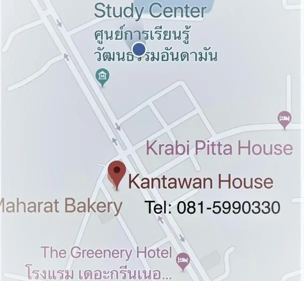 اتاق استاندارد با سرویس بهداشتی مشترک, Kantawan House