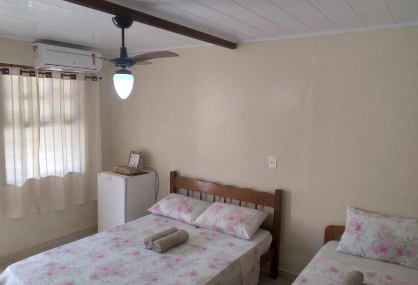 3 Bett Standardzimmer Balkon, Pousada Marimbá