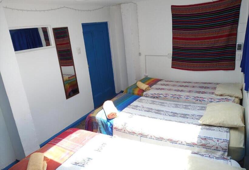 Quarto Triplo Estandar Banheiro Compartilhado, Posada Azul Cusco
