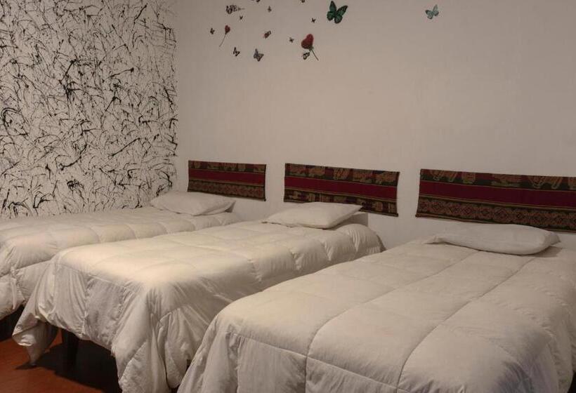 Quarto Quadruplo Estandar Banheiro Compartilhado, Posada Azul Cusco