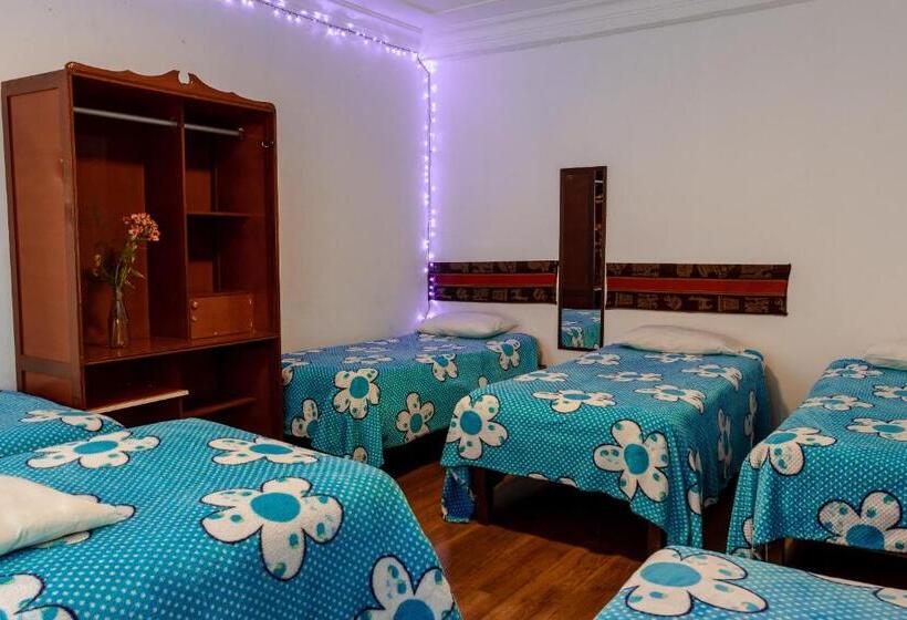 غرفة عائلية حمام مشترك, Posada Azul Cusco