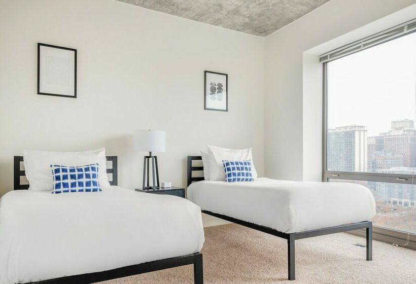 2-Bedroom Classic Apartment, Kasa South Loop Chicago