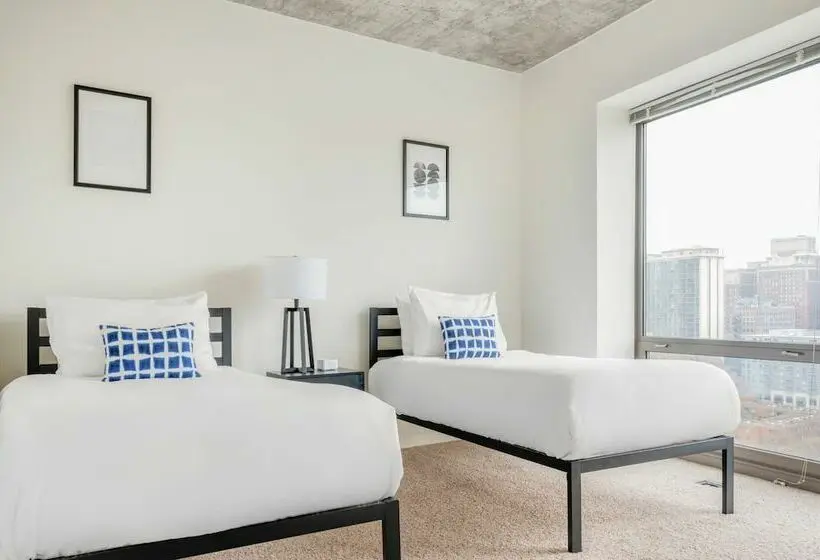2-Bedroom Classic Apartment, Kasa South Loop Chicago
