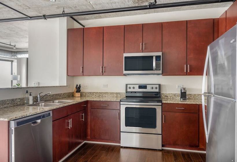 2-Bedroom Classic Apartment, Kasa South Loop Chicago