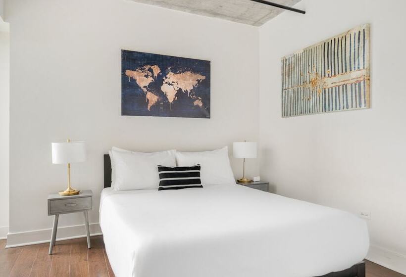 استودیوی استاندارد با تخت دوبل, Kasa South Loop Chicago