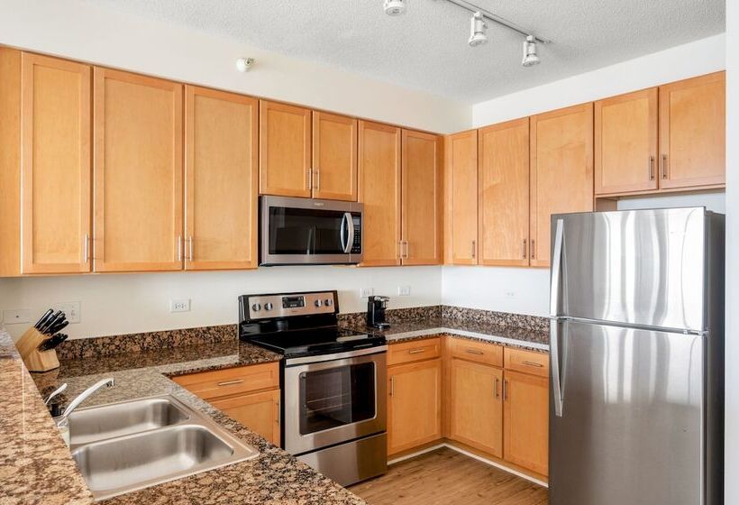 1 Szobás Superior Apartman, Kasa South Loop Chicago