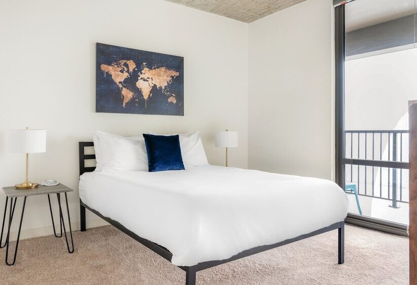 آپارتمان اجرایی 1 خوابه, Kasa South Loop Chicago