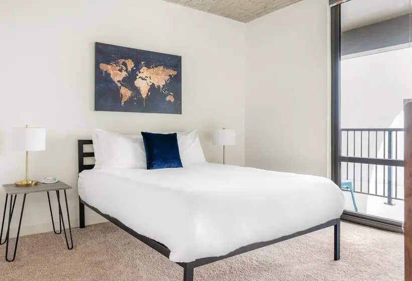 آپارتمان اجرایی 1 خوابه, Kasa South Loop Chicago