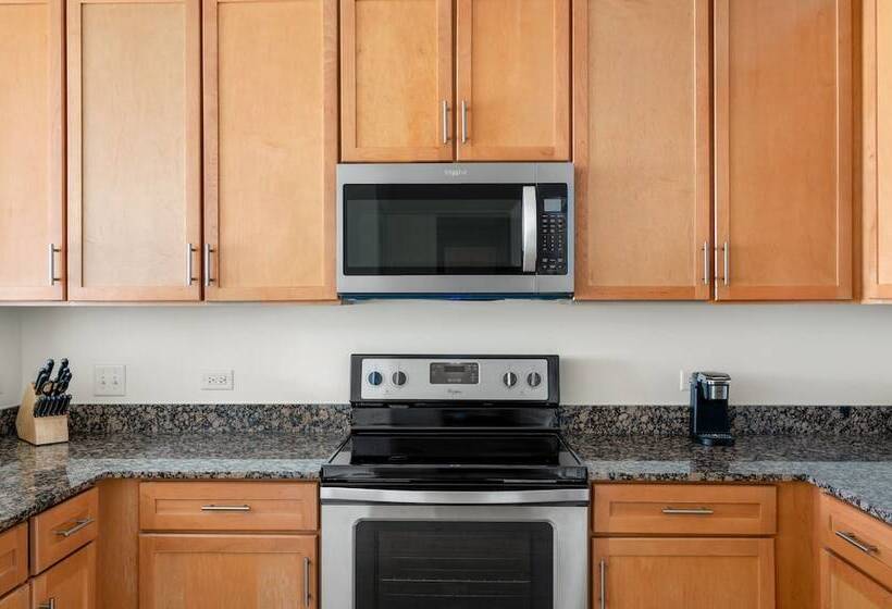 آپارتمان راحتی 1 خوابه, Kasa South Loop Chicago