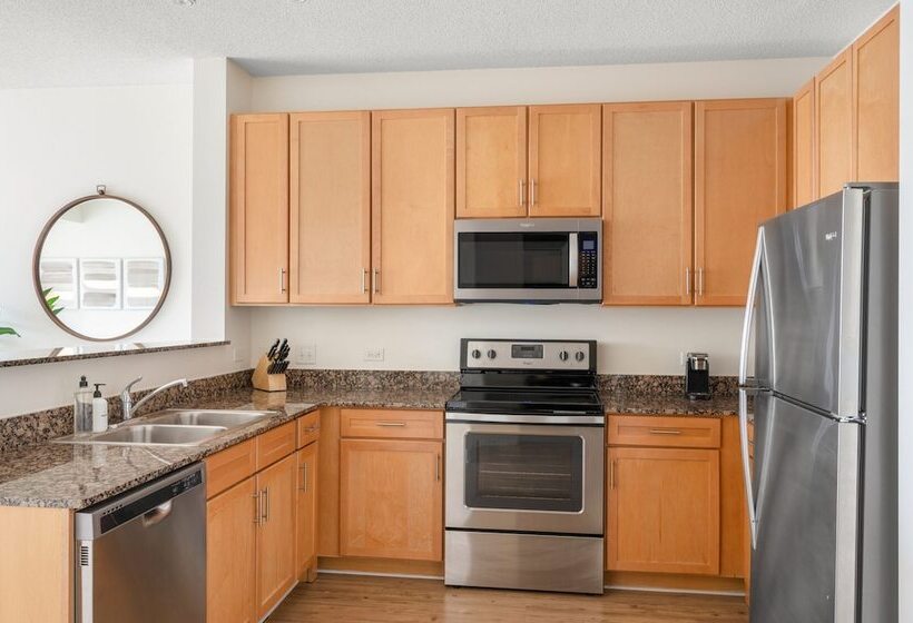 1 Szobás Comfortos Apartman, Kasa South Loop Chicago