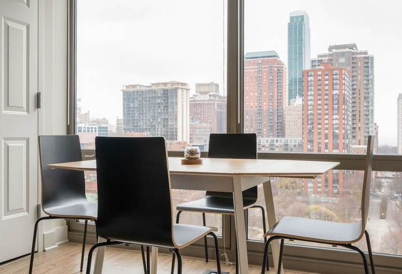 آپارتمان راحتی 1 خوابه, Kasa South Loop Chicago