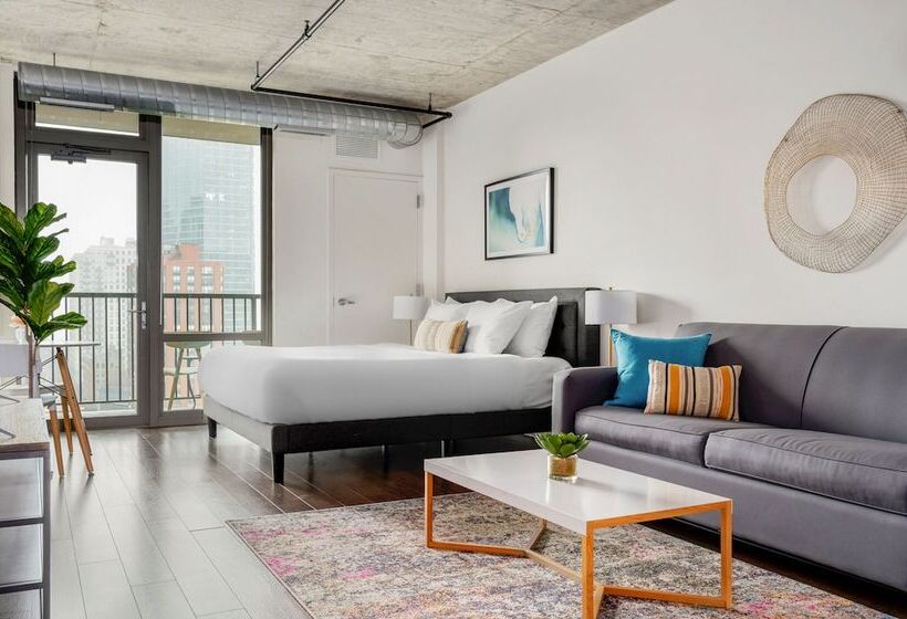 استودیوی استاندارد با تخت دوبل, Kasa South Loop Chicago
