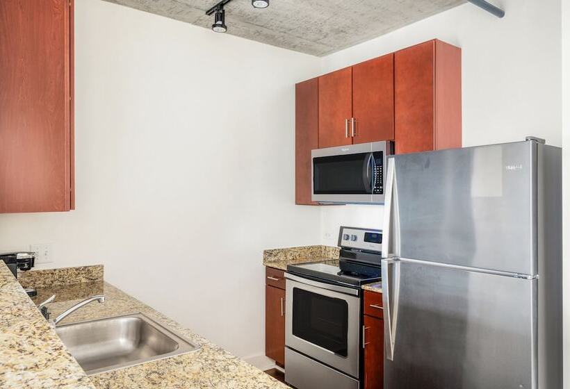 استودیوی استاندارد با تخت دوبل, Kasa South Loop Chicago