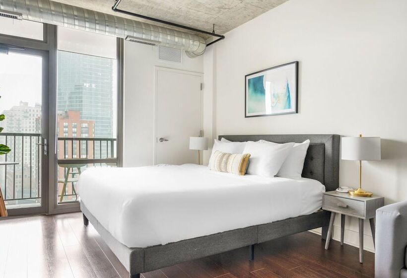 استودیوی استاندارد با تخت دوبل, Kasa South Loop Chicago