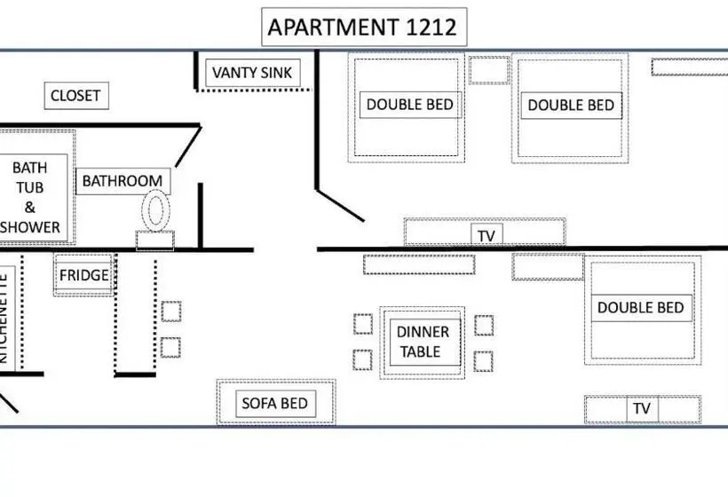 آپارتمان سوپریور 1 خوابه, Condo In Ocean Front Resort