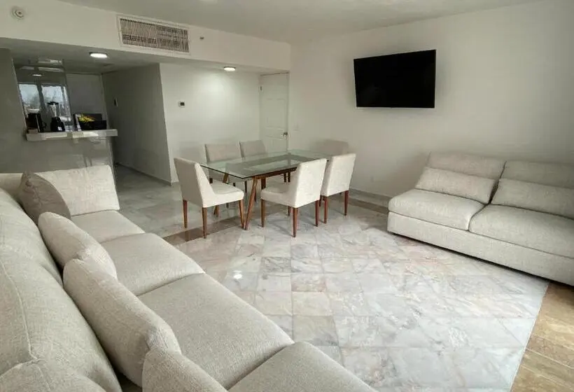 آپارتمان 1 خوابه با چشم‌انداز دریا, Condo In Ocean Front Resort