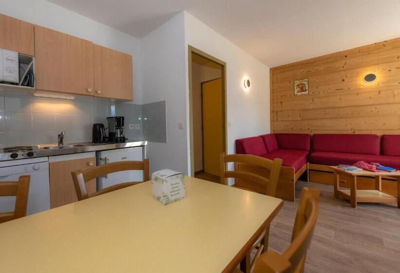 آپارتمان 1 خوابه, Résidence Capfun Couleurs Soleil, Oz En Oisans