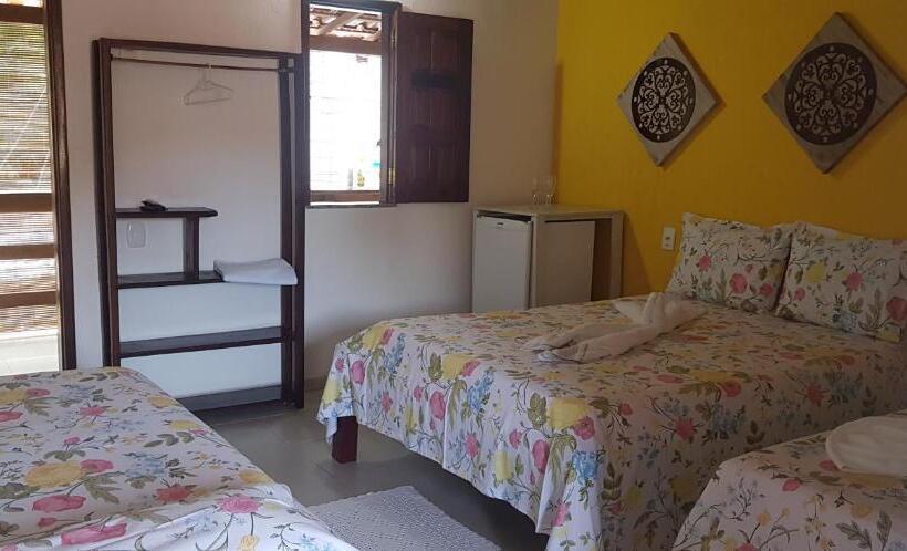 Superior 4 Pers. Værelse, Pousada água Viva