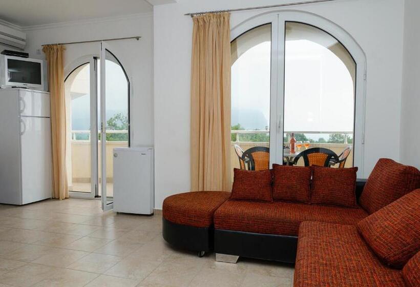 آپارتمان 1 خوابه, Apart Hotel Forte Roses Montenegro Ko Buljarica