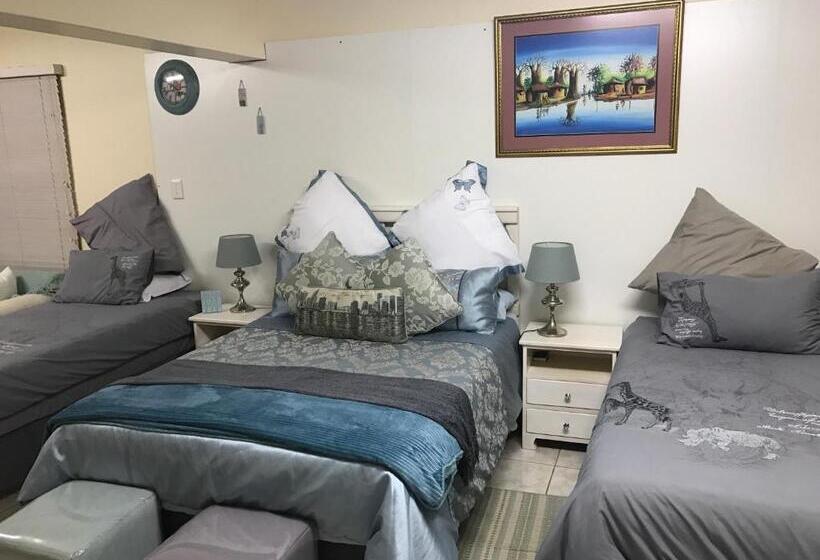 غرفة عائلية مطلّة علي الحديقة, Amber Bed And Breakfast, South Africa