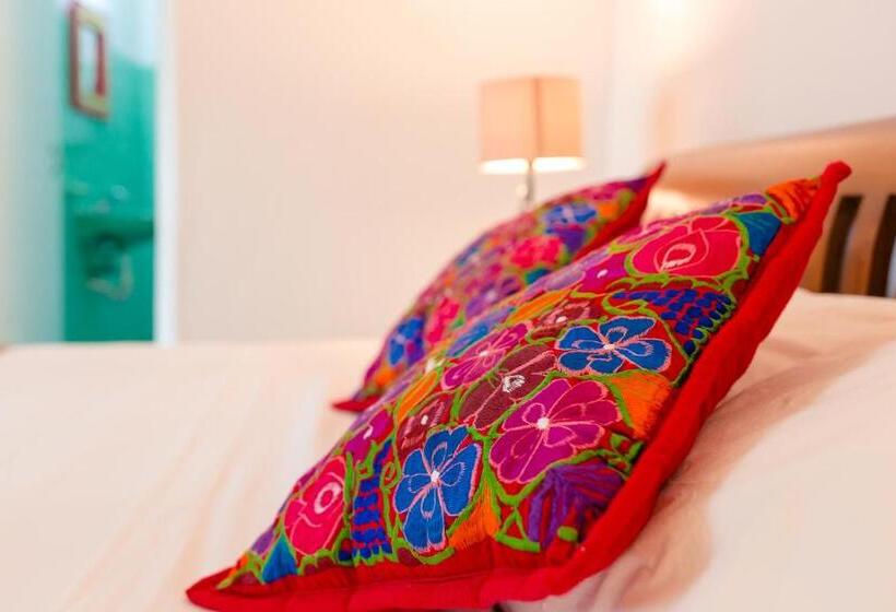 Стандартный Номер Кровать Кинг, Casa Del Solar Centro Cozumel Wifi Gratuito Fibra óptica 200 Mbps