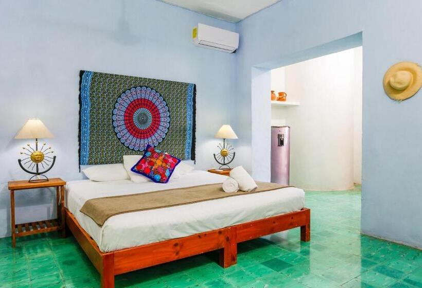 Семейное Студио, Casa Del Solar Centro Cozumel Wifi Gratuito Fibra óptica 200 Mbps