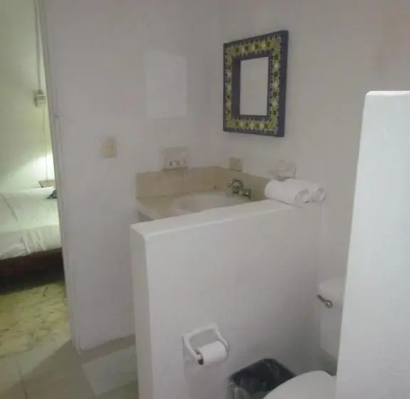 اتاق اکونومی, Casa Del Solar Centro Cozumel   Wifi Gratuito Fibra óptica 200 Mbps