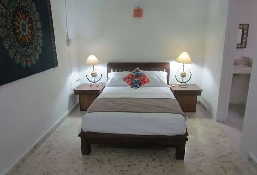 اتاق اکونومی, Casa Del Solar Centro Cozumel Wifi Gratuito Fibra óptica 200 Mbps